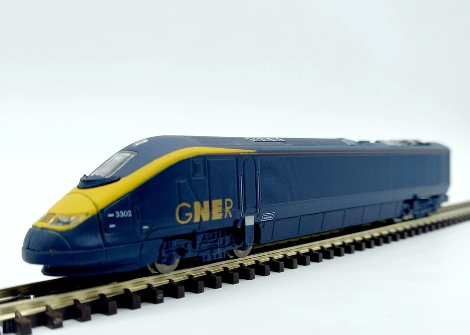 N Gauge Scale British Rail GNER EUROSTAR Tunnel Locomotive Train Railway Model - Image 2 of 4