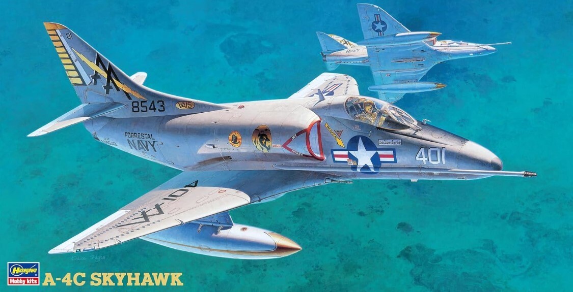 Hasegawa 1/48 A4C SKYHAWK (PT22) Plastic Model Kit New eBay