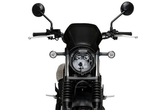 Puig Black Aluminium Fly Screen Honda CL500 2023-2025