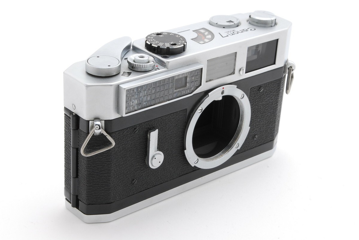 [EXC+5] Canon 7 model Rangefinder Film Camera w/ 50mm F1.8 From JAPAN