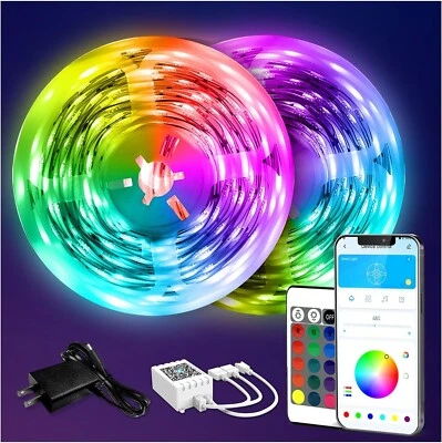 TJOY 100 FT LED Strip Lights, Smart Light with App Remote Control, RGB Lights