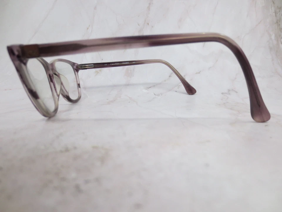 Montura de gafas Calvin Klein CK5883-400 para mujer púrpura claro borde completo 52-16-140 Foto 3 de 4