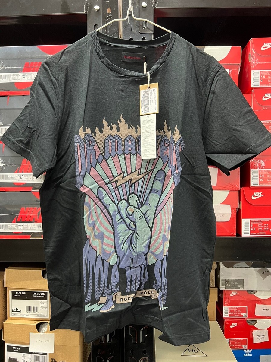 Dr. Martens Store My Sole Cotton T-shirt Short Sleeve Shirts Size
