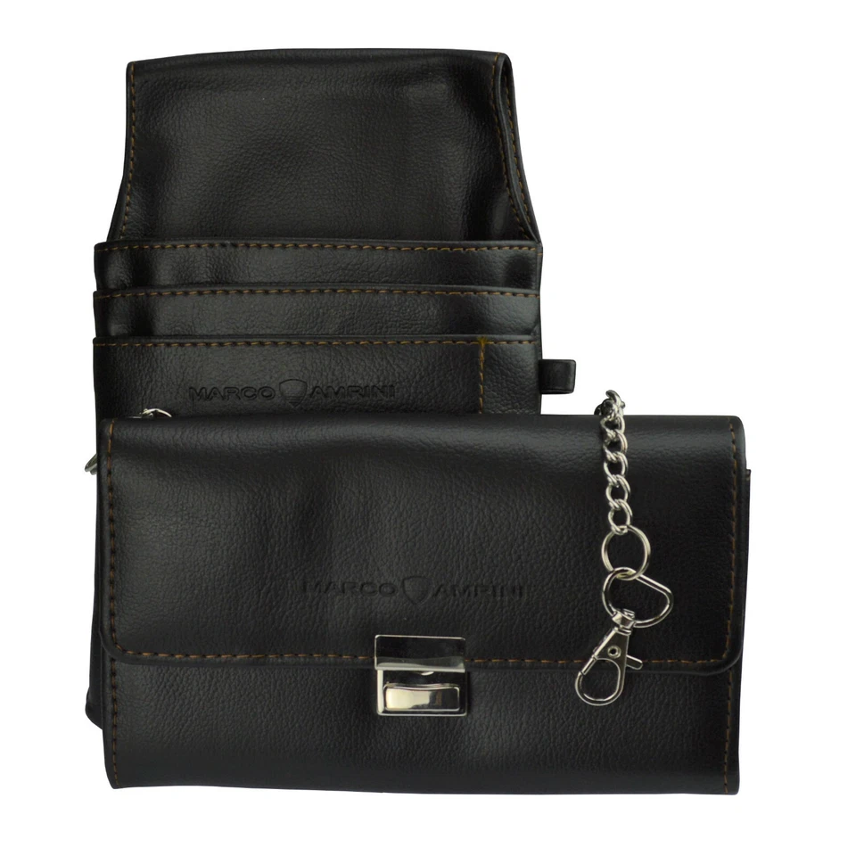 Kellnerbörse + Holster schwarz Kellnerportemannaie Colt Kellner Set Halfter