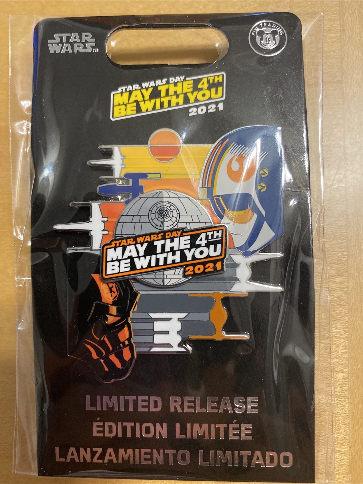 Disney Trading Pin May the 4th Be With You Limited Release, New, Year 2021