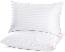 Hotel Collection Bed Pillows for Sleeping 2 Pack Standard Size  Pillows for Side