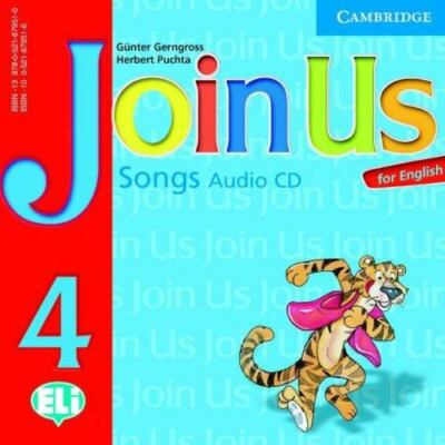 Cambridge Join Us for English 4 Songs Audio CD
