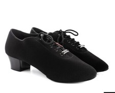 BD Dance Shoes Canvas Ballroom Latin Salsa Men  s Dane Shoes 401-1 Size 40 US 7.5