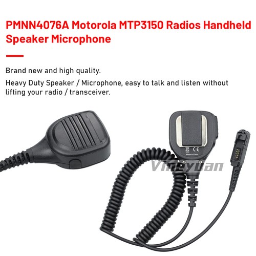 10 SZTUK mikrofon głośnikowy do Motorola MTP3100 MTP3150 MTP3000 MTP3200 MTP3500 XPR3300 - Zdjęcie 9 z 12