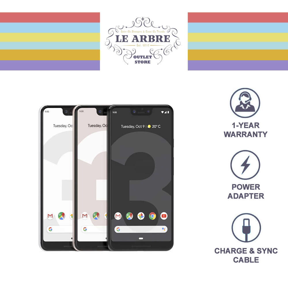 The Price of FULLY UNLOCKED ⭐ Google Pixel 3A XL 64GB WHITE BLACK EXCELLENT ⭐ T-MOBILE AT&T | Google Pixel Phone