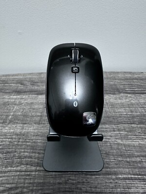 Logitech M555B Bluetooth Wireless Mouse - Excellent Condition - Tested Works