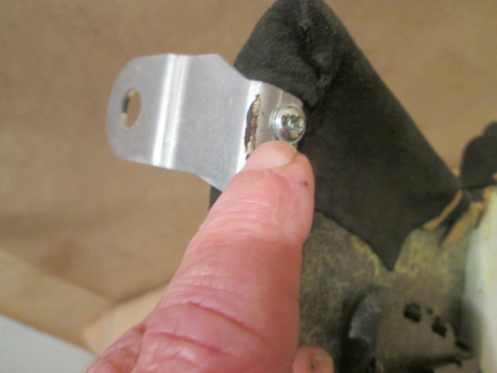 Ferrari 458 Italia- LH Rear Screen Trim & Speaker Black Alcantara - P/N 83099200