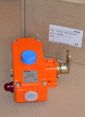 Steute ZS 75 S 1Ö/1S VD-G 24VDC Sicherheits-Seilzugschalter 75.1.30.9.04 NEU OVP