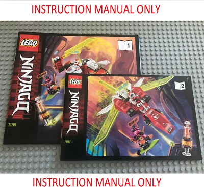 Jet 71707 Lego Ninjago 71707 Instructions LEGO Instruction Manual