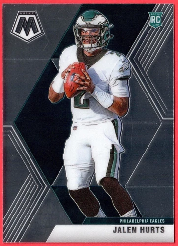 2020 Mosaic Jalen Hurts Rookie RC #222 Philadelphia Eagles