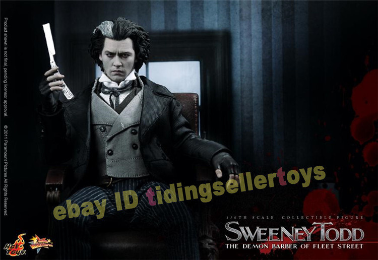 HOTTOYS Sweeney Todd Figure HT 1/6 Figures The Demon Barber of