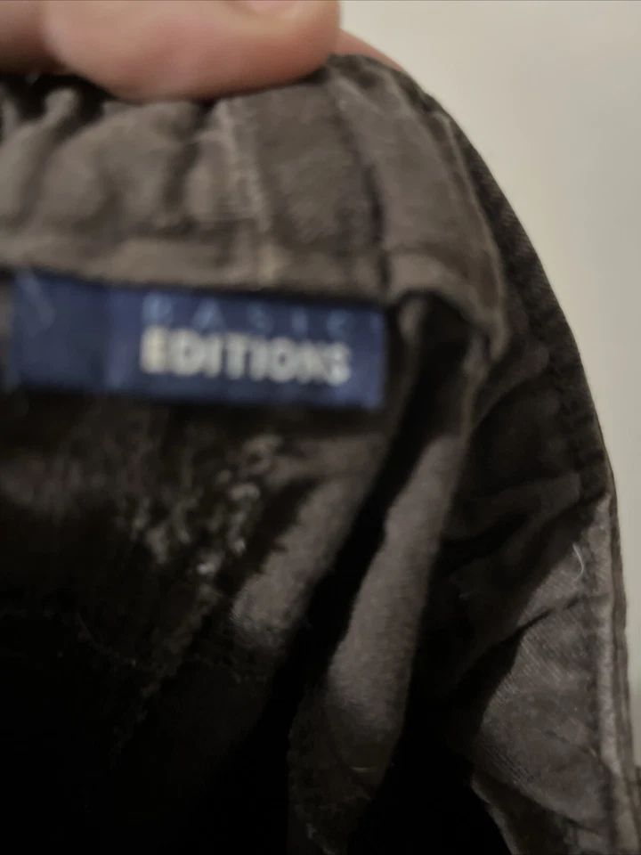 Vintage Basic Editions Brown Cargo Shorts Size XL Women - Image 3 of 3