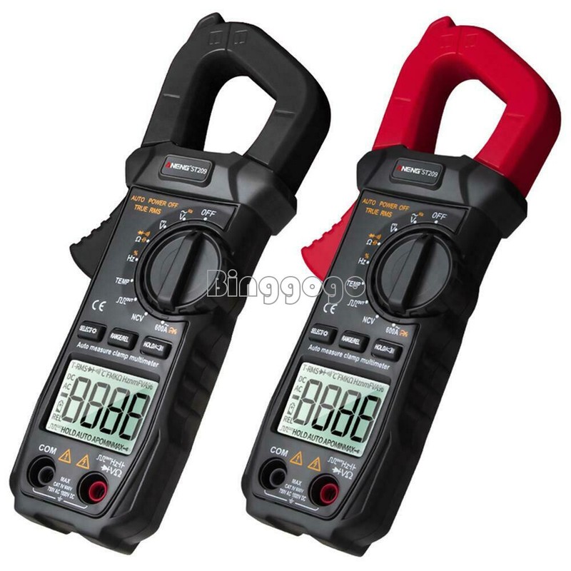 NEW ANENG ST209 Clamp Meter Digital Multimeter AC/DC Voltage LCD Current Tester