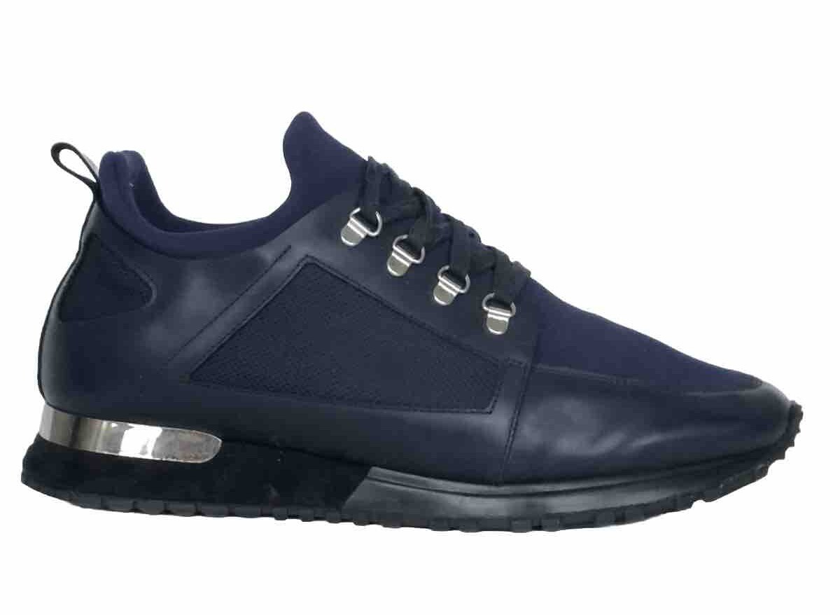 Mallet London Shoes Size UK 9/43 For Men Blue Leather Mint - Main Image