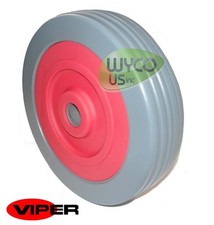 VF47055, WHEEL, 6.4", VIPER DRAGON, VENOM, MAMBA, TASK PRO FLOOR MACHINES, 8F
