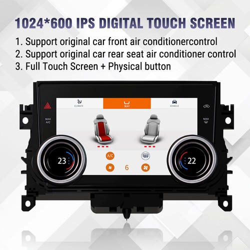 7'' A/C Panel Climate Control Touch Screen For Land Rover Evoque L538 2012-2018 - Picture 6 of 14