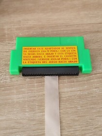 NES ADAPTOR PLAY 60 PINS GAMES FAMICOM ON NES YOUR NES NEEDS REGION FREE OR NTSC