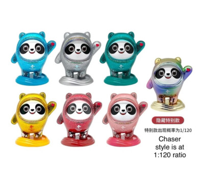 Bing Dwen Dwen 　ビンドゥンドゥン　ブラインドボックス　フィギュア Olympic Bing Dwen Dwen Blind Box Series 2 Case of 6 Panda May