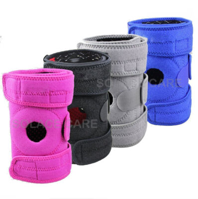 2x rutschfeste Neopren Kniestütze Zahnspange für Arthritis, ACL, Bandschäden - SC