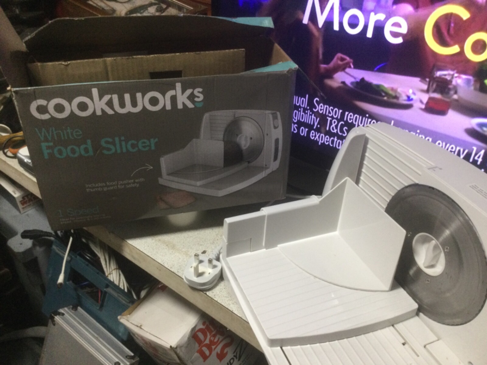 cookworks electric meat slicer eBay