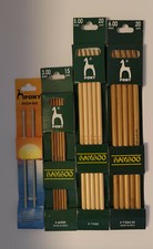 Pony Bamboo Double Pointed Socks Knitting Needles 3, 4, 4.5, 5, 5.5, 6mm ** SALE