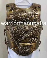 18ga Steel Medieval Armor Roman Cuirass Reenactment Knight Breastplate Antique