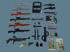 Playmobil Polizei SEK Ausrüstung Waffen Holster Pistole Handschelle Auswahl uvm.