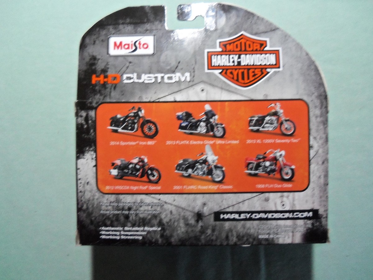 HARLEY-DAVIDSON ラジコン 1/10 Franklin Min 2007 Harley-Davidson Road King Police Unity