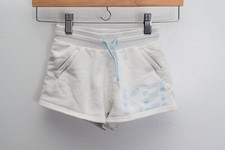 KENZO Kids White Shorts 8A 128 White Logo Girls READ
