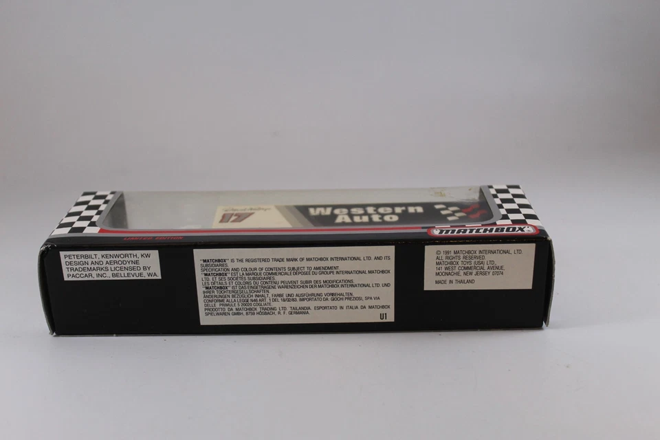Western Auto Darrell Waltrip #17 Racing 1991 Matchbox Super Star Transporters. Foto 2 de 4