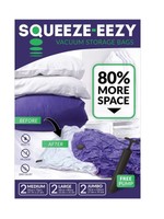 New: Original Vacuum Storage Space Saver Bags For Clothes Duvet... Free Shipping New: Original Vacuum Storage Space Saver Bags For Clothes Duvet... Free Shipping