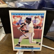 1992 Donruss #373 Kevin Bass San Francisco Giants