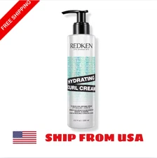 REDKEN Hydrating Curl Cream 6.8oz – 72-Hour Curl Definition & Moisture