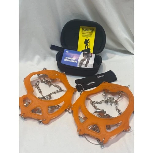 Ice Snow Grips Traction Cleats Crampons Outdoor Walking Hiking Unigear Large