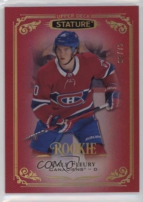 2019-20 Upper Deck Stature Rookies Red /75 Cale Fleury #181 0f7x - Image 1 of 3