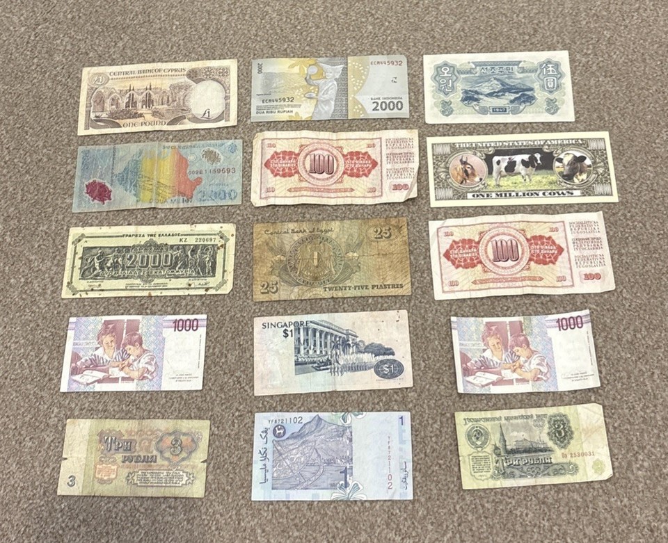 Kyat Banknote Collection Bank Note Jot Lot X15 (3) | eBay