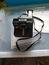 Vintage Polaroid Land Camera One Step Plus With Flash Attachment