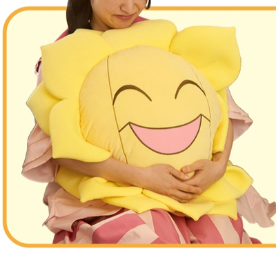 Pokemon Center Original Sunflora Large Plush Cushion Pillow