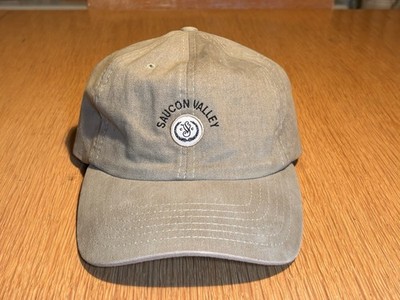 Saucon Valley Country Club Strapback Hat Tan American Needle USA Made Bethlehem