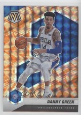 2020-21 Panini Mosaic Reactive Orange Prizm Danny Green #83 3c7