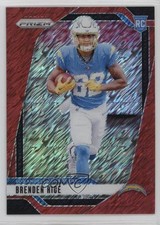 2024 Panini Prizm Rookies Red Shimmer Prizm 9/35 Brenden Rice #313 3s8