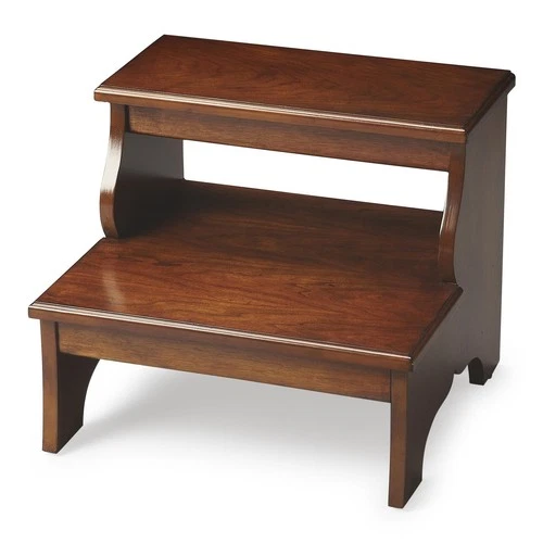 Butler Specialty Company Melrose Wood Step Stool - Chestnut Brown - Picture 1 of 2
