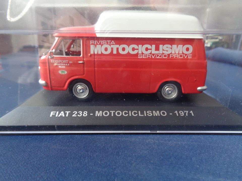 VEICOLI PUBBLICITARI SCALA 1/43 FIAT 238 RIVISTA MOTOCICLISMO 1971 EDISPORT - Immagine 4 di 4