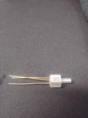 2N2552 Germanium PNP transistor manufactured by Texas Instruments.