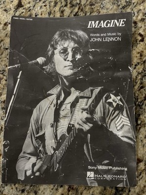 Imagine John Lennon Sheet Music Piano Vocal Guitar Hal Leonard Sony Music